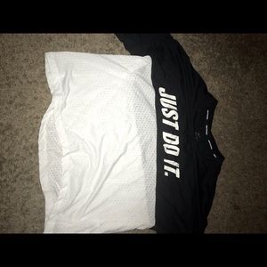 Nike workout crop top